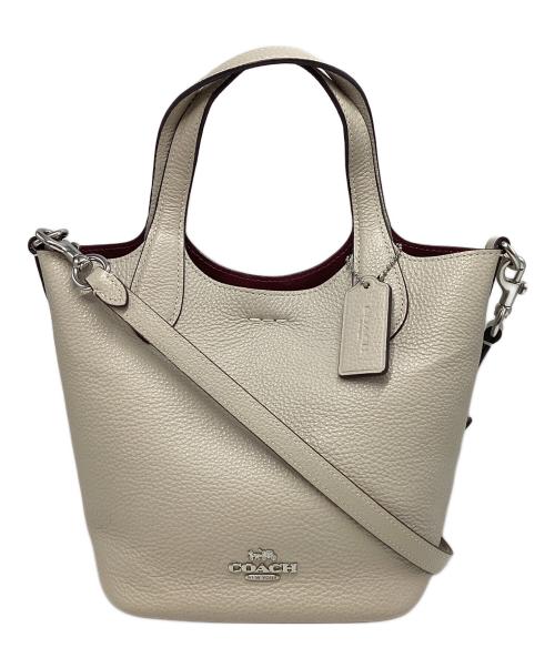 COACH（コーチ）COACH (コーチ) コーチ/ハンナ/CR168/2WAYショルダーバッグ アイボリーの古着・服飾アイテム