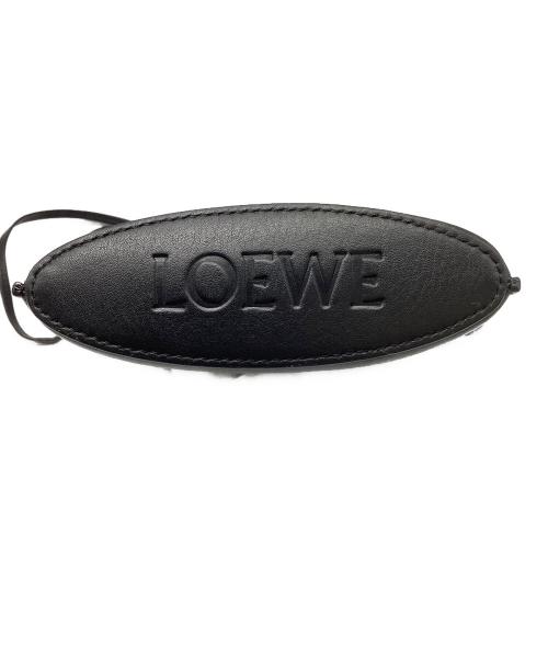 LOEWE（ロエベ）LOEWE (ロエベ) ロエベ/ダイスポケットショルダーバッグ ブラック×ゴールドの古着・服飾アイテム