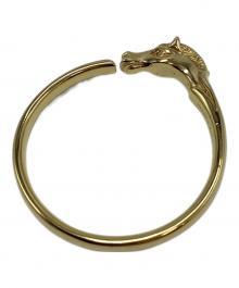 HERMES（エルメス）の古着「シュバルホースバングル」｜ゴールド