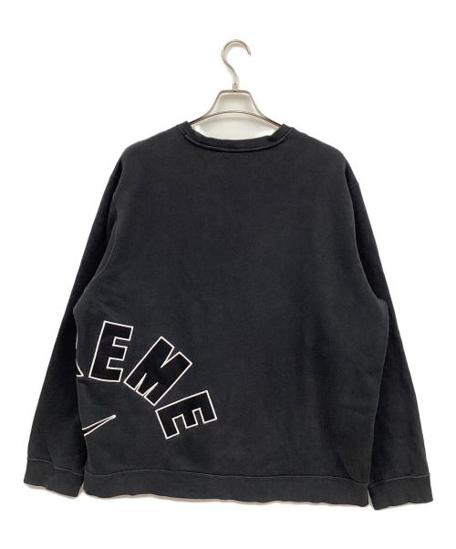 SUPREME（シュプリーム）SUPREME (シュプリーム) NIKE (ナイキ) Arc Crewneck Sweatshirt ブラック サイズ:XLの古着・服飾アイテム