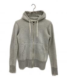 SCYEBASICS（サイベーシックス）の古着「ジップパーカー」｜ライトグレー