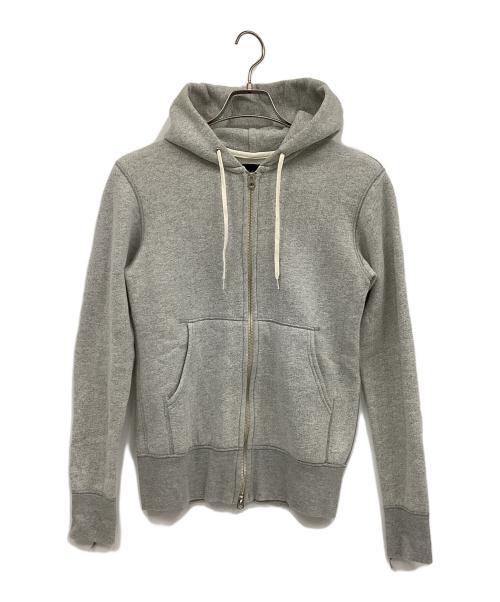 SCYEBASICS（サイベーシックス）SCYEBASICS (サイベーシックス) ジップパーカー ライトグレー サイズ:36の古着・服飾アイテム