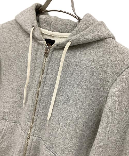 SCYEBASICS（サイベーシックス）SCYEBASICS (サイベーシックス) ジップパーカー ライトグレー サイズ:36の古着・服飾アイテム