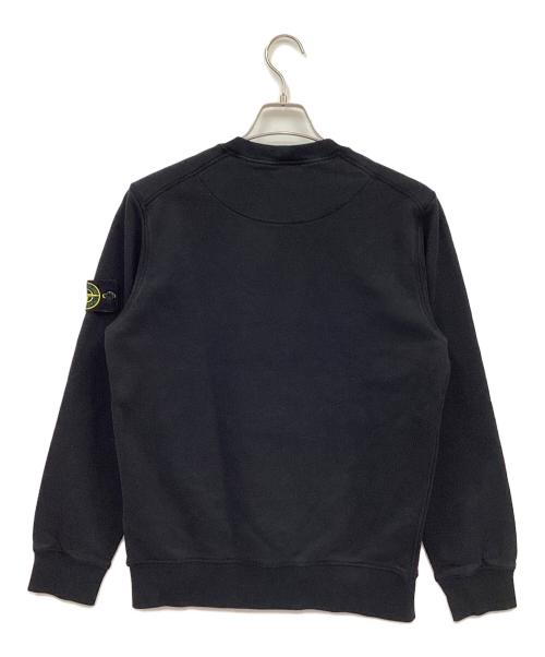 STONE ISLAND（ストーンアイランド）STONE ISLAND (ストーンアイランド) クルーネックスウェット ブラック サイズ:Mの古着・服飾アイテム