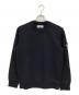 STONE ISLAND（ストーンアイランド）の古着「クルーネックスウェット」｜ブラック