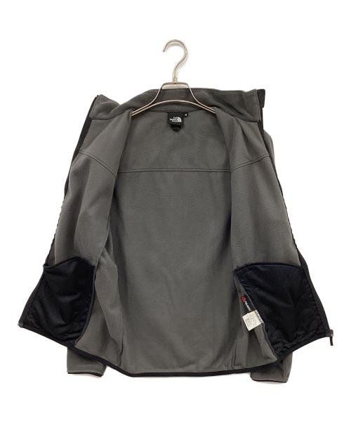 THE NORTH FACE（ザ ノース フェイス）THE NORTH FACE (ザ ノース フェイス) Mountain Versa MicroJacket グレー×ブラック サイズ:Sの古着・服飾アイテム