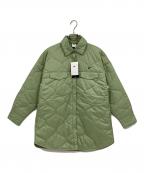 NIKEナイキ）の古着「キルティングジャケット」｜黄緑