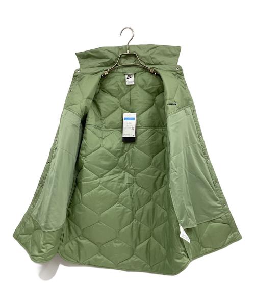 NIKE（ナイキ）NIKE (ナイキ) キルティングジャケット 黄緑 サイズ:M 未使用品の古着・服飾アイテム