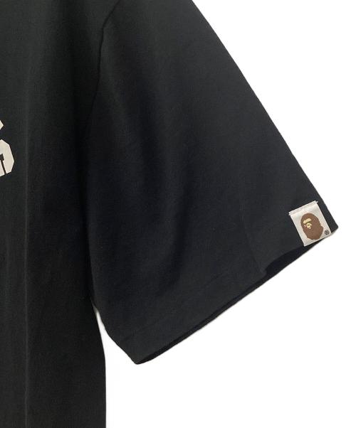 A BATHING APE（アベイシングエイプ）A BATHING APE (ア ベイシング エイプ) プリントTシャツ ブラック サイズ:XLの古着・服飾アイテム
