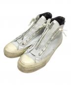 nonnativeノンネイティブ）の古着「DWELLER TRAINER HI COW LEATHER」｜ホワイト