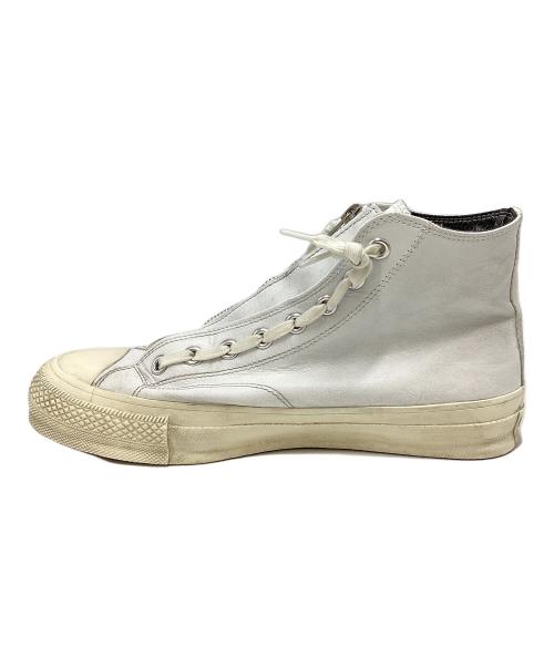 nonnative（ノンネイティブ）nonnative (ノンネイティブ) DWELLER TRAINER HI COW LEATHER ホワイト サイズ:2の古着・服飾アイテム