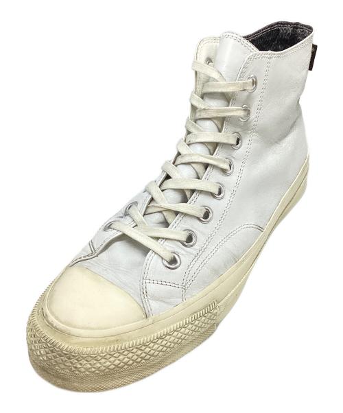 nonnative（ノンネイティブ）nonnative (ノンネイティブ) DWELLER TRAINER HI COW LEATHER ホワイト サイズ:2の古着・服飾アイテム