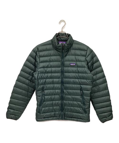 Patagonia（パタゴニア）Patagonia (パタゴニア) ダウンセータージャケット グリーン サイズ:Mの古着・服飾アイテム