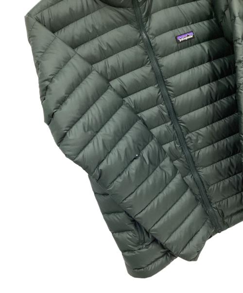 Patagonia（パタゴニア）Patagonia (パタゴニア) ダウンセータージャケット グリーン サイズ:Mの古着・服飾アイテム