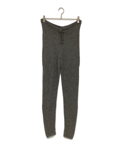 Puente mano（プエンテマノ）Puente mano (プエンテマノ) ニットパンツ グレー サイズ:表記なしの古着・服飾アイテム