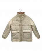 ROXYロキシー）の古着「中綿ジャケット」｜ベージュ