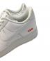 中古・古着 NIKE (ナイキ) SUPREME (シュプリーム) AIR FORCE1 LOW ホワイト サイズ:30㎝：18000円