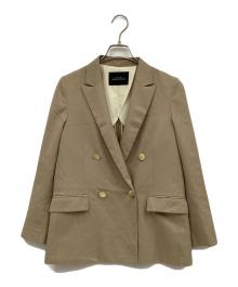 green label relaxing（グリーンレーベルリラクシング）の古着「ダブルブレストジャケット」｜ベージュ