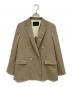 green label relaxing（グリーンレーベルリラクシング）の古着「ダブルブレストジャケット」｜ベージュ
