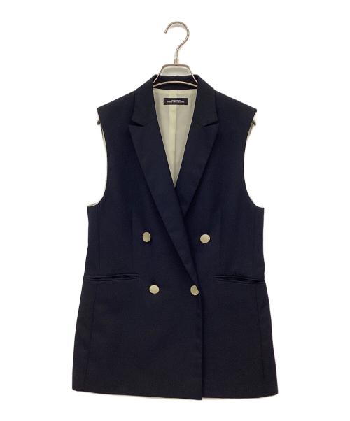 green label relaxing（グリーンレーベルリラクシング）green label relaxing (グリーンレーベルリラクシング) ベスト ネイビー サイズ:36の古着・服飾アイテム