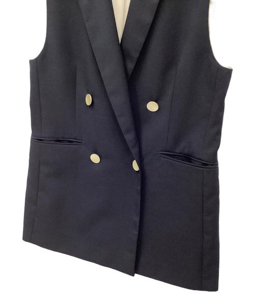 green label relaxing（グリーンレーベルリラクシング）green label relaxing (グリーンレーベルリラクシング) ベスト ネイビー サイズ:36の古着・服飾アイテム