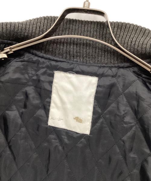 SWAGGER（スワッガー）SWAGGER (スワッガー) スタジャン グレー×ホワイト サイズ:表記無しの古着・服飾アイテム