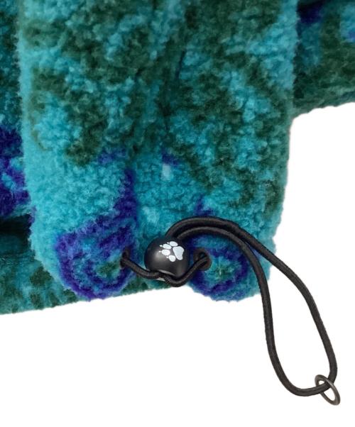 Jack Wolfskin（ジャック ウルフスキン）Jack Wolfskin (ジャック ウルフスキン) ハーフジップフリースジャケット グリーン×ネイビー サイズ:XXLの古着・服飾アイテム