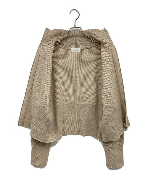 emmi（エミ）emmi (エミ) 厚手カーディガン ベージュ サイズ:FREEの古着・服飾アイテム