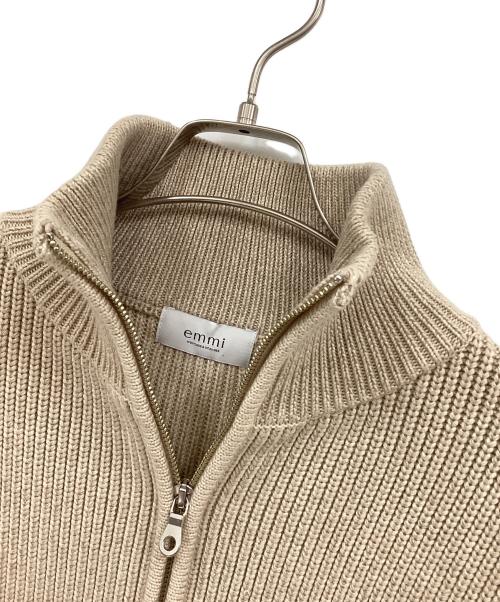 emmi（エミ）emmi (エミ) 厚手カーディガン ベージュ サイズ:FREEの古着・服飾アイテム