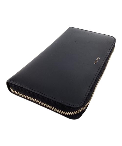 PAUL SMITH（ポールスミス）PAUL SMITH (ポールスミス) ポールスミス/M1A-4778-BMULTI/ラウンドファスナー長財布 ブラック×ゴールドの古着・服飾アイテム