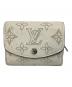 LOUIS VUITTON（ルイ ヴィトン）の古着「ルイヴィトン ポルトフォイユ・イリス コンパクト マヒナ M80693 3つ折り財布」｜ホワイト