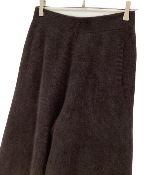 C.T.plage（シーティープラージュ）C.T.plage (シーティープラージュ) ラクーンウールカシミヤワイドパンツ ブラウン サイズ:40 未使用品の古着・服飾アイテム
