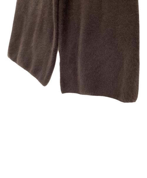 C.T.plage（シーティープラージュ）C.T.plage (シーティープラージュ) ラクーンウールカシミヤワイドパンツ ブラウン サイズ:40 未使用品の古着・服飾アイテム
