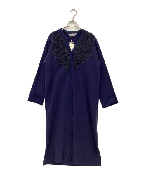 TORRAZZO DONNA（トラッゾドンナ）TORRAZZO DONNA (トラッゾドンナ) 長袖ワンピース ネイビー サイズ:FREE 未使用品の古着・服飾アイテム
