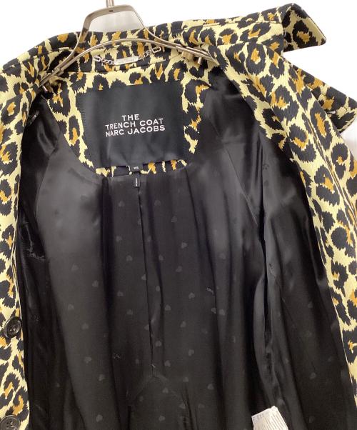 MARC JACOBS（マークジェイコブズ）MARC JACOBS (マークジェイコブズ) トレンチコート イエロー×ブラック サイズ:XSの古着・服飾アイテム