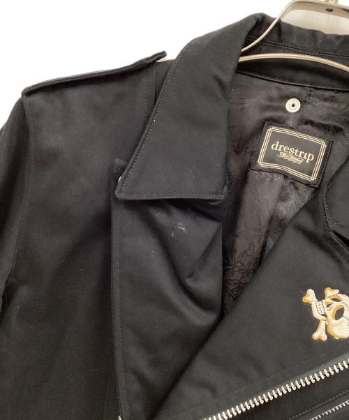 drestrip（ドレストリップ）drestrip (ドレストリップ) ジップアップジャケット ブラック サイズ:2の古着・服飾アイテム