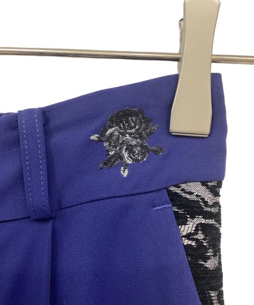 HARE（ハレ）HARE (ハレ) Ado (アド) サイドジャガードキリカエパンツ ネイビー サイズ:FREEの古着・服飾アイテム