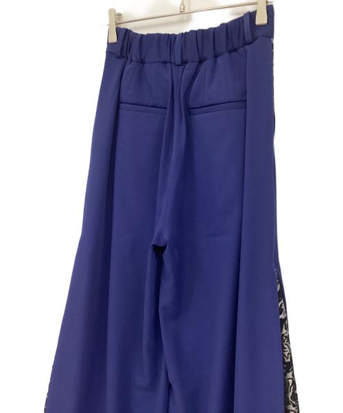 HARE（ハレ）HARE (ハレ) Ado (アド) サイドジャガードキリカエパンツ ネイビー サイズ:FREEの古着・服飾アイテム