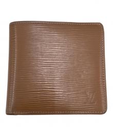 LOUIS VUITTON（ルイ ヴィトン）の古着「ルイヴィトン/エピ/M63652/2つ折り財布」｜ブラウン