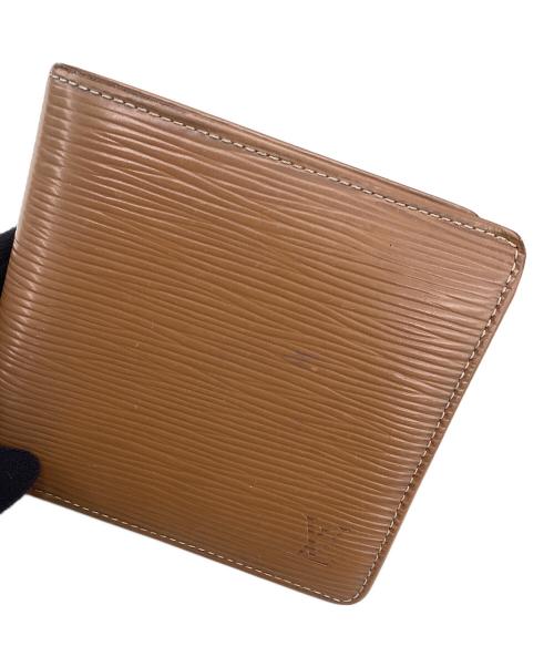 LOUIS VUITTON（ルイ ヴィトン）LOUIS VUITTON (ルイ ヴィトン) ルイヴィトン/エピ/M63652/2つ折り財布 ブラウンの古着・服飾アイテム