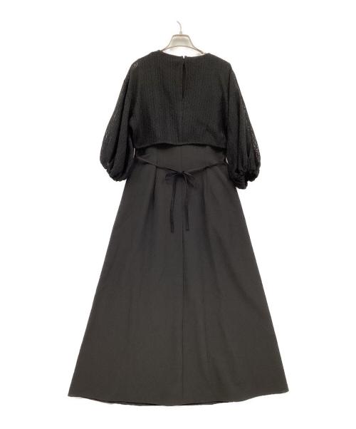 STYLE MIXER（スタイルミキサー）STYLE MIXER (スタイルミキサー) 半袖ワンピース ブラック サイズ:M 未使用品の古着・服飾アイテム