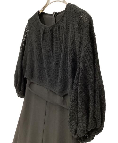 STYLE MIXER（スタイルミキサー）STYLE MIXER (スタイルミキサー) 半袖ワンピース ブラック サイズ:M 未使用品の古着・服飾アイテム