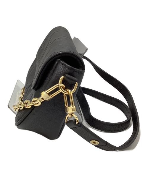 LOUIS VUITTON（ルイ ヴィトン）LOUIS VUITTON (ルイ ヴィトン) ルイ ヴィトン ウォレット オン チェーン・アイビー M82154 ブラックの古着・服飾アイテム