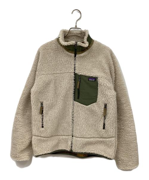Patagonia（パタゴニア）Patagonia (パタゴニア) レトロXジャケット ベージュ×オリーブ サイズ:XXLの古着・服飾アイテム