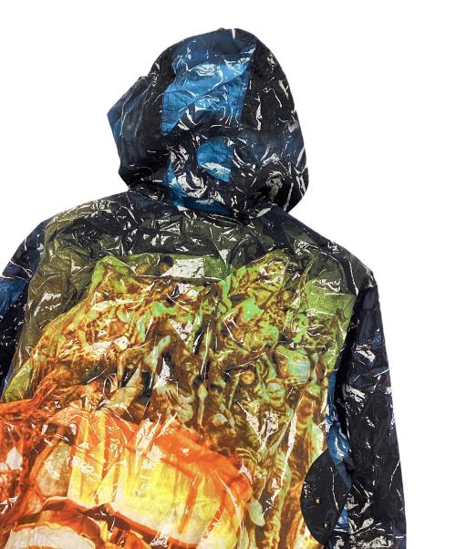 DIESEL（ディーゼル）DIESEL (ディーゼル) フーデッドジャケット ネイビー×レッド サイズ:48の古着・服飾アイテム