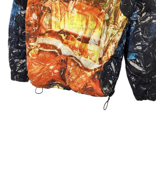 DIESEL（ディーゼル）DIESEL (ディーゼル) フーデッドジャケット ネイビー×レッド サイズ:48の古着・服飾アイテム