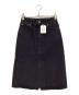 COACH（コーチ）の古着「ミッドデニムスカート」｜ブラック