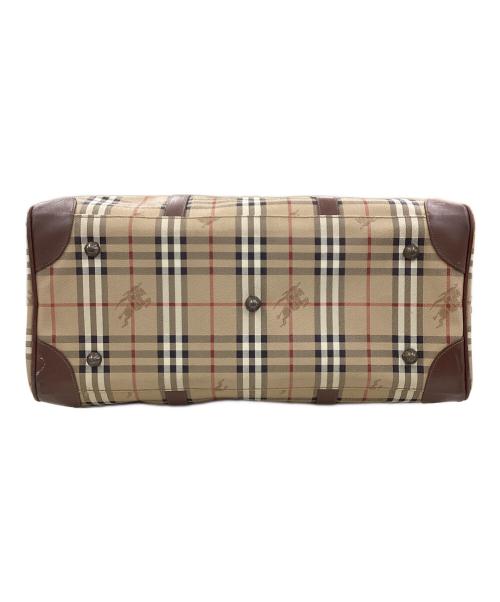 Burberry's（バーバリー）Burberry's (バーバリー) バーバリー/2WAYボストンバッグ ブラウン×ブラックの古着・服飾アイテム