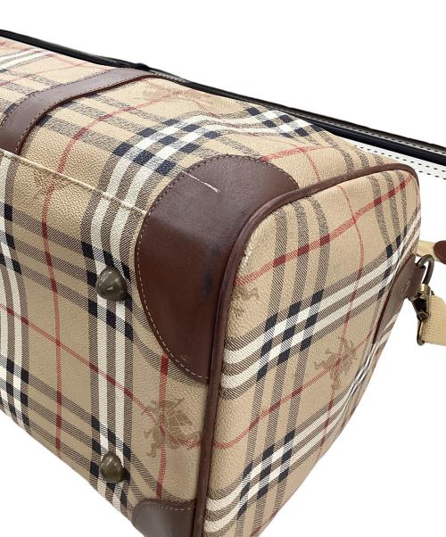 Burberry's（バーバリー）Burberry's (バーバリー) バーバリー/2WAYボストンバッグ ブラウン×ブラックの古着・服飾アイテム