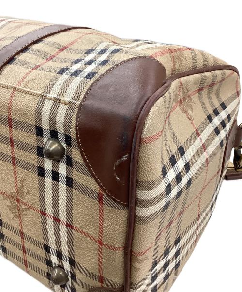 Burberry's（バーバリー）Burberry's (バーバリー) バーバリー/2WAYボストンバッグ ブラウン×ブラックの古着・服飾アイテム